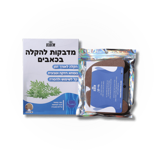 30 מדבקות להקלה בכאבי ברכיים - Aloeteva